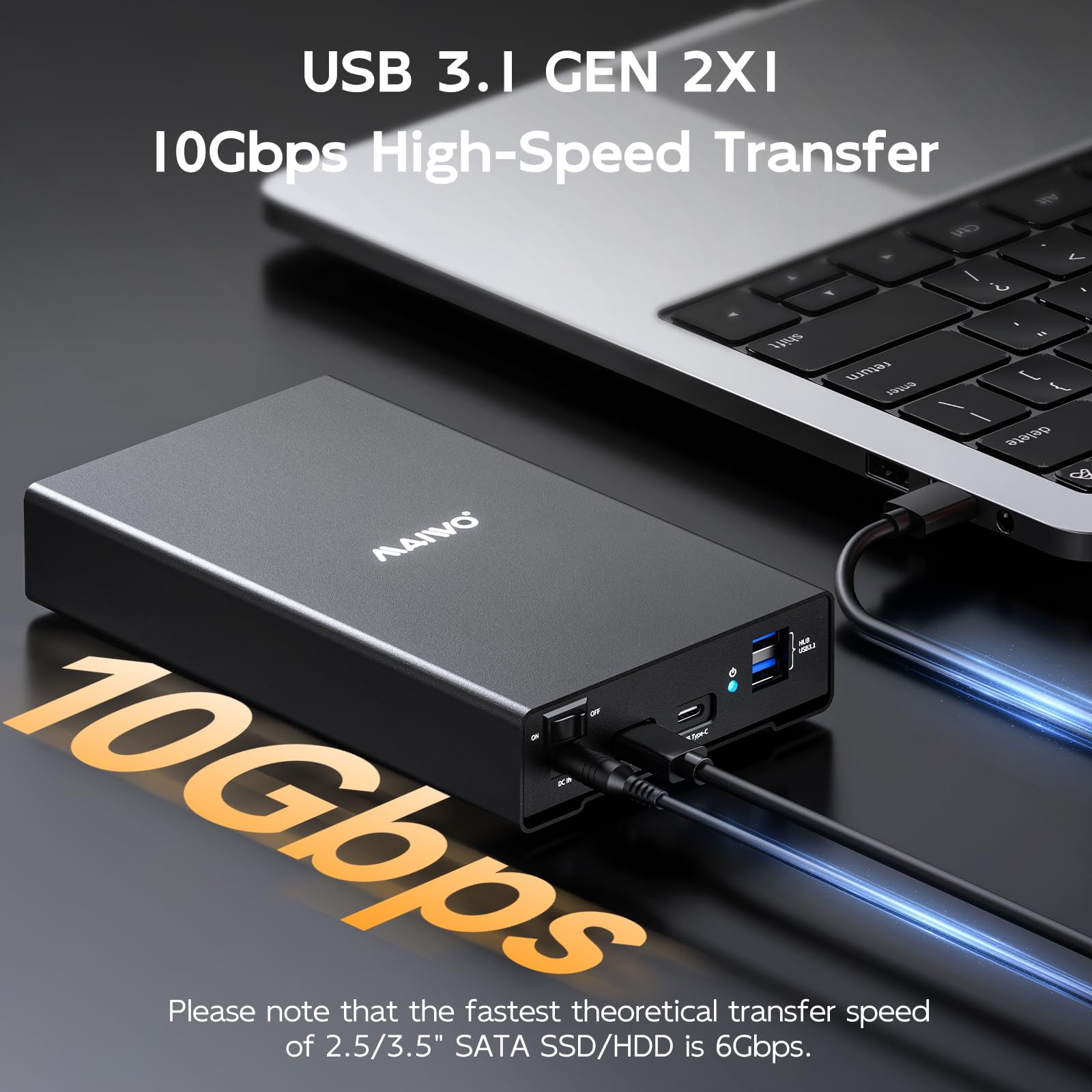 Amazon.co.jp: MAIWO ハードドライブエンクロージャ 1 3.5インチ SATA